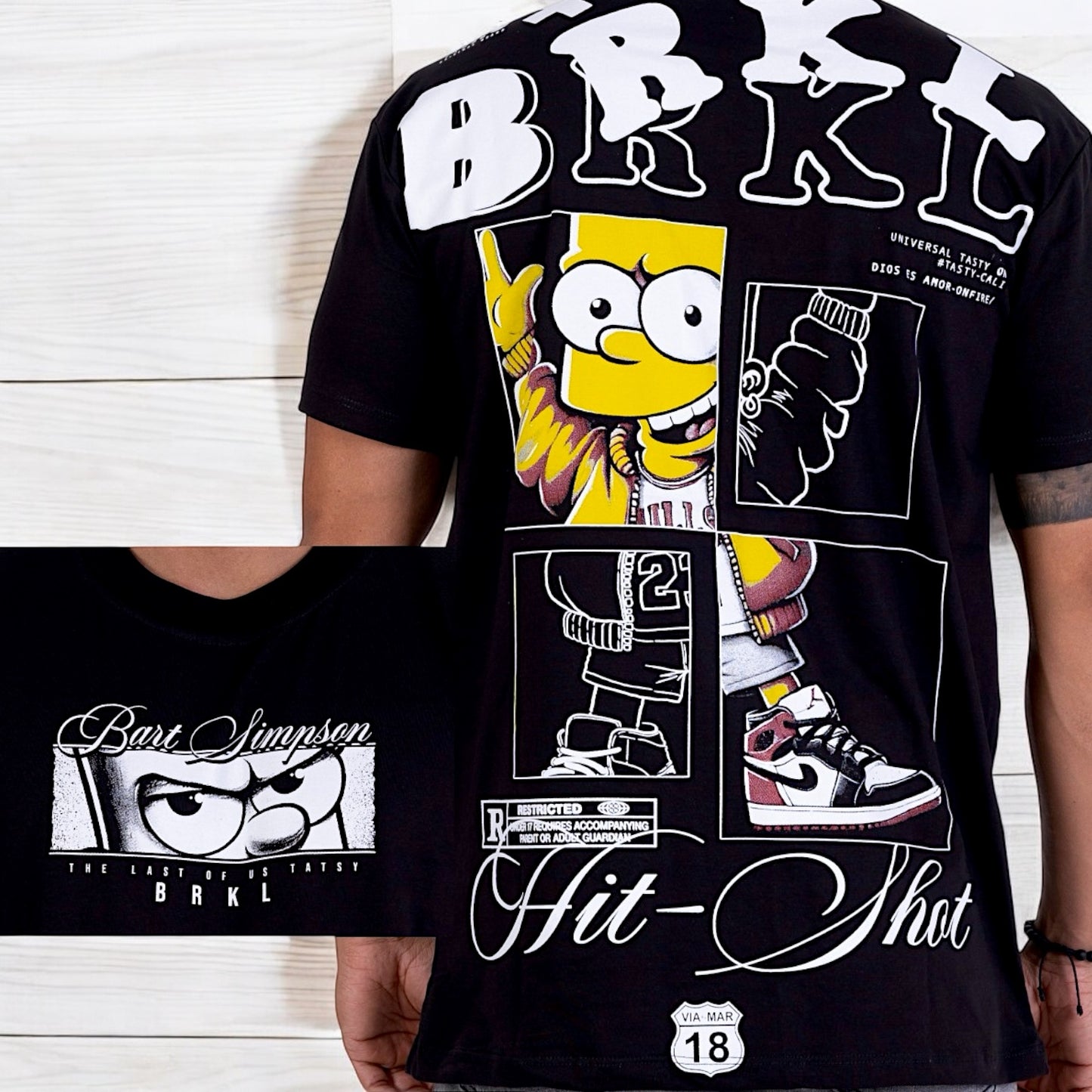 OVERSIZED BART BLCK