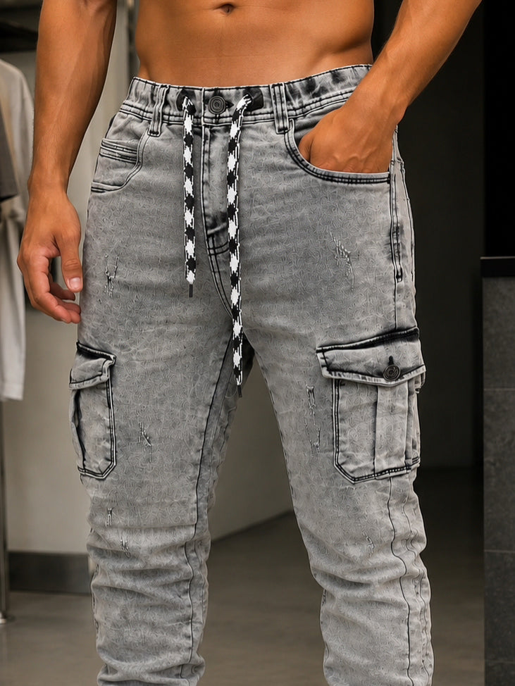 DARK BLUE JOGGER MEN 345