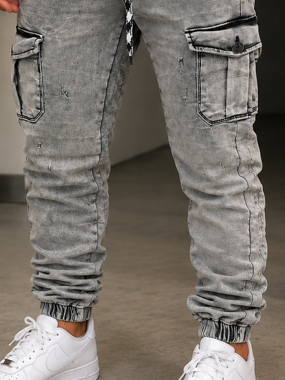 DARK BLUE JOGGER MEN 345